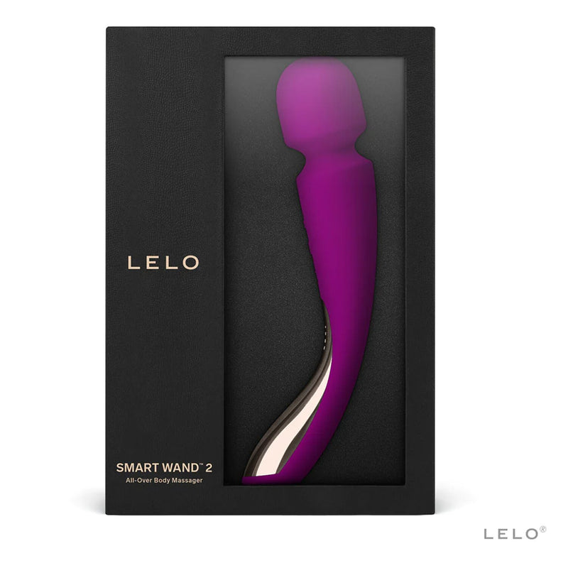 LELO Smart Wand 2 Medium Massager - # Deep Rose  1pc