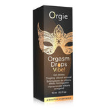 ORGIE Orgasm Drops Vibe Tingling Clitoral Arousal Intimate Gel  15ml/0.5oz