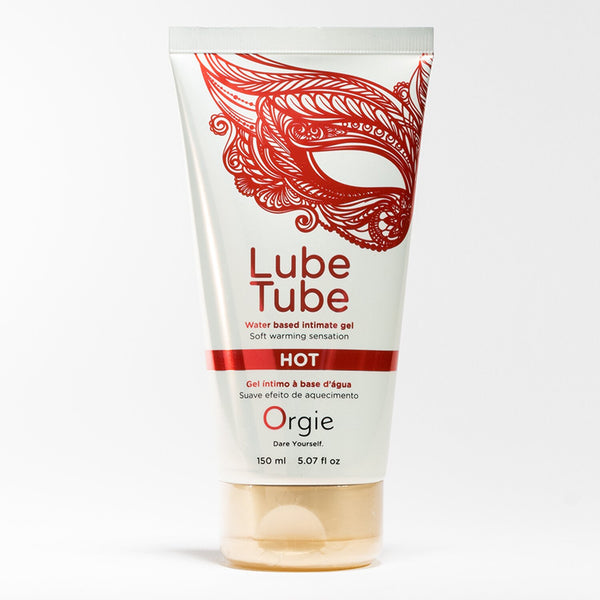 ORGIE Lube Tube Hot Warming Water Based Lubricant  150ml/5oz