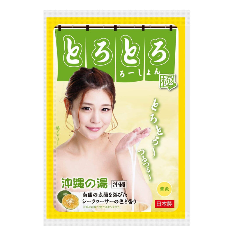 DNA JAPAN <Okinawa> Okinawa Onsen Toro Toro Hot Spring Bath Lubricant - Citrus  30g