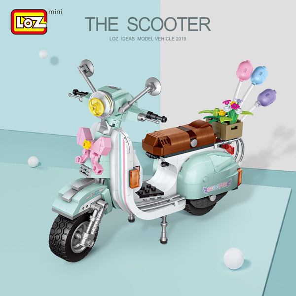 Loz LOZ Creator - Scooter  15 x 20 x 8cm