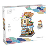 Loz LOZ Street Series - Bakery Shop  19.5x16.5x4.5cm