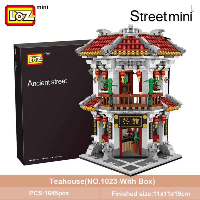 Loz LOZ Mini Blocks - Teahouse  42 x 30 x 5 cm