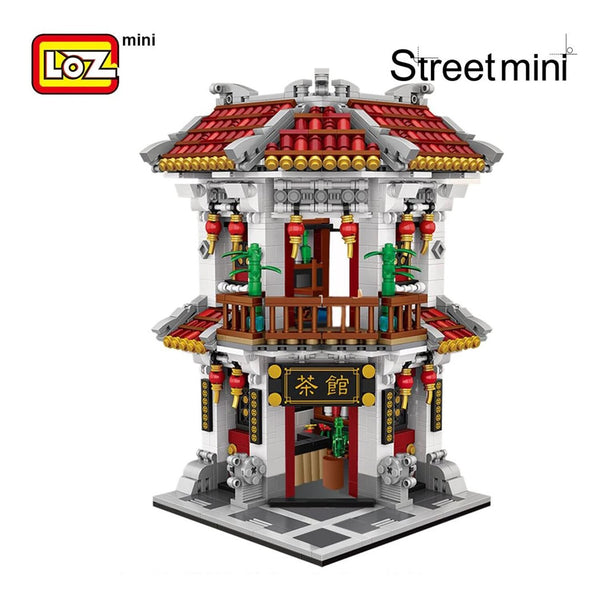 Loz LOZ Mini Blocks - Teahouse  42 x 30 x 5 cm