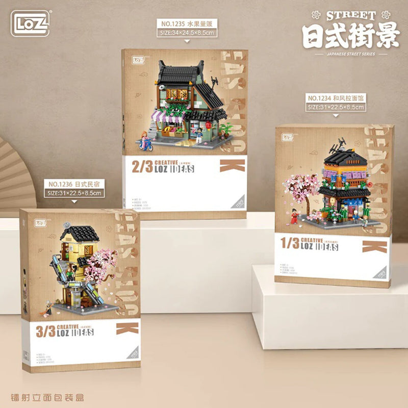 Loz LOZ Ideas Mini Block - Noodle House  31 x 23 x 9 cm