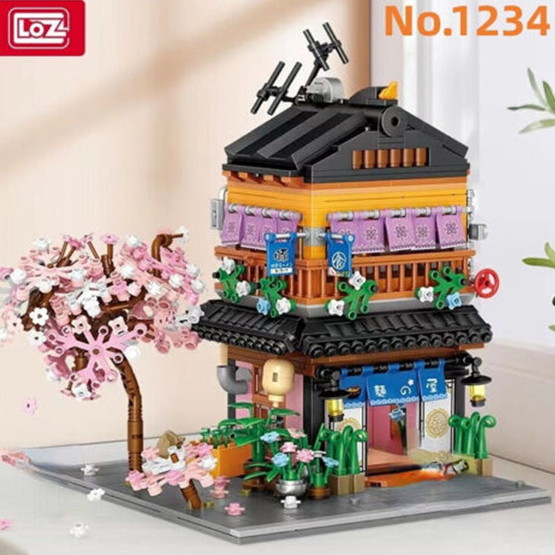 Loz LOZ Ideas Mini Block - Noodle House  31 x 23 x 9 cm