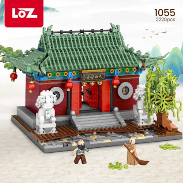 Loz LOZ Mini Blocks - Qingming Upper River Map - Shokokuji Temple  40 x 28 x 9.5cm