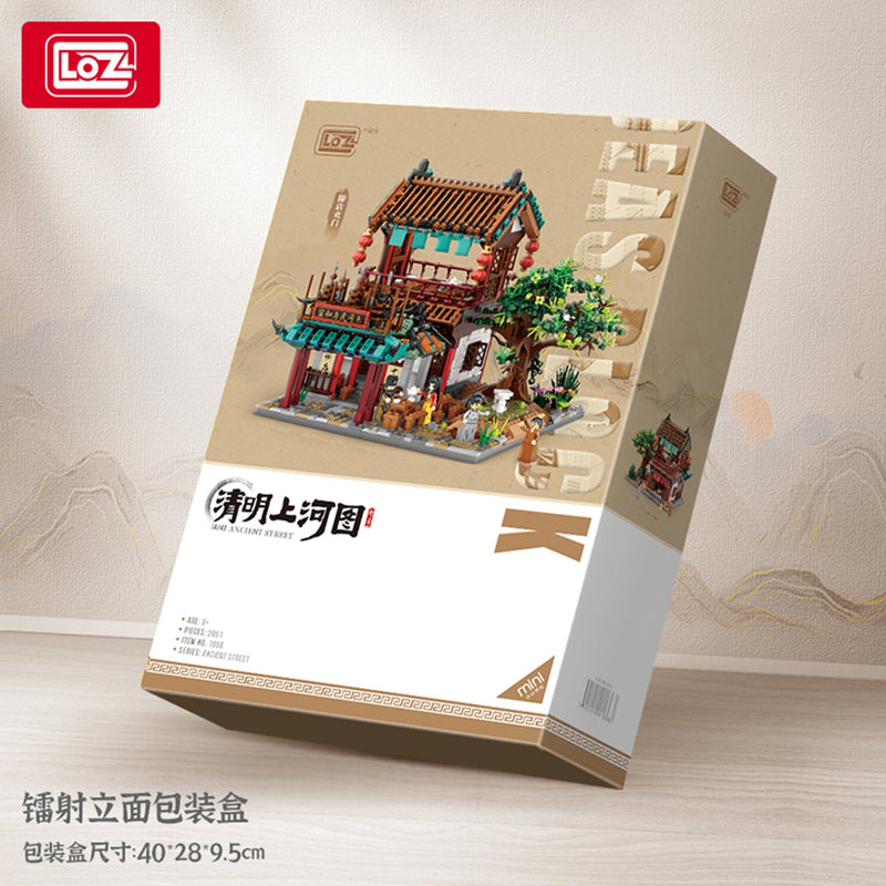 Loz LOZ Mini Blocks - Qingming river map  40 x 28 x 9.5cm