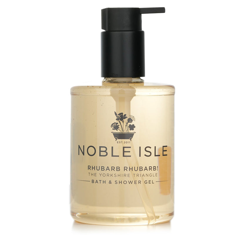 Noble Isle Rhubarb Rhubarb Bath & Shower Gel  250ml/8.45oz