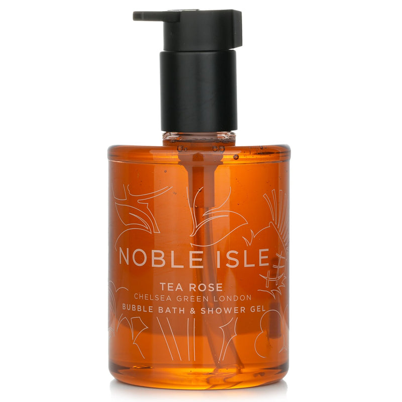 Noble Isle Tea Rose Bubble Bath & Shower Gel  250ml/8.45oz