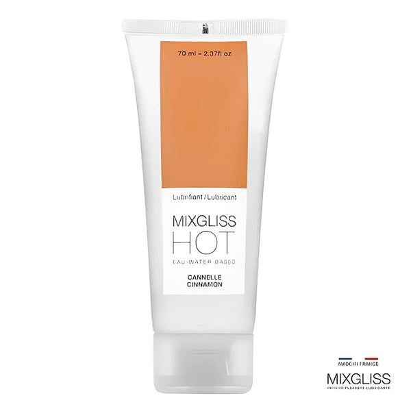 MIXGLISS Hot Water Based Lubricant - Cinnamon  70ml / 2.37oz