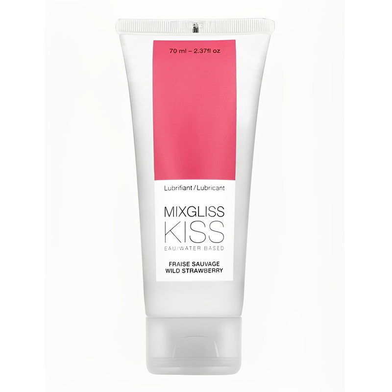 MIXGLISS Kiss Water Based Lubricant - Wild Strawberry  70ml / 2.37oz