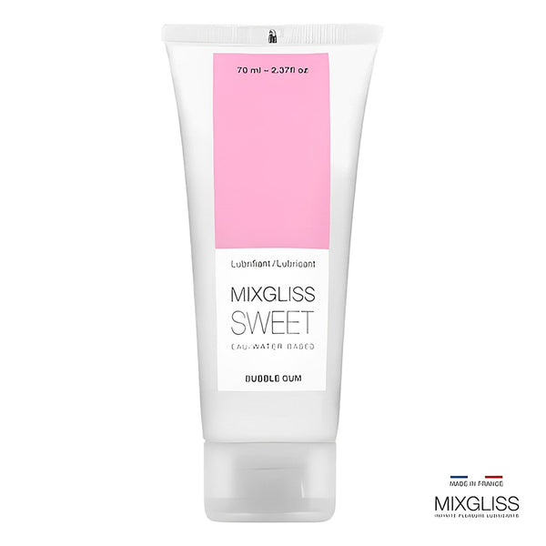 MIXGLISS Sweet Water Based Lubricant - Bubble Gum  70ml / 2.37oz