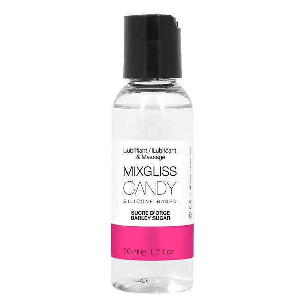MIXGLISS Candy 2 in 1 Silicone Based Lubricant & Massage - Barley Sugar  50ml / 1.7oz