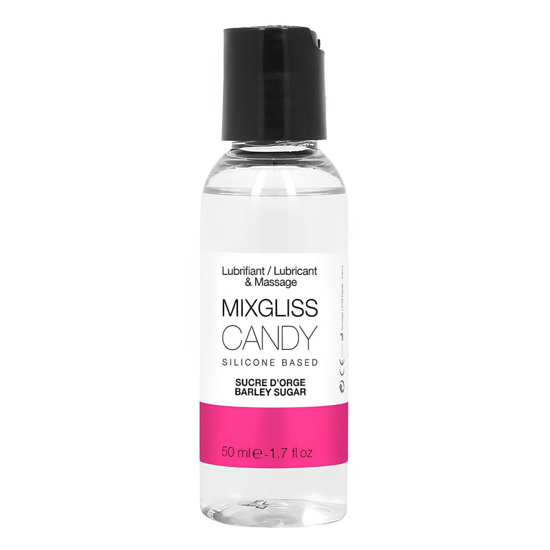 MIXGLISS Candy 2 in 1 Silicone Based Lubricant & Massage - Barley Sugar  50ml / 1.7oz