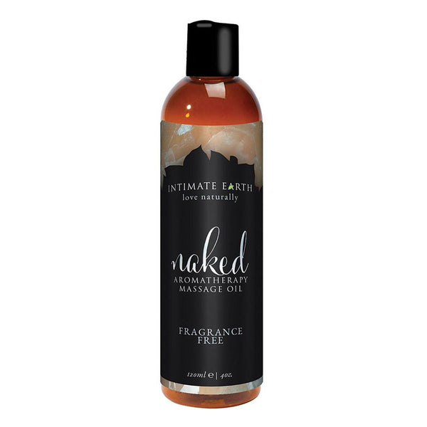 Intimate earth Naked Massage Oil - Fragrance Free  120ml / 4oz