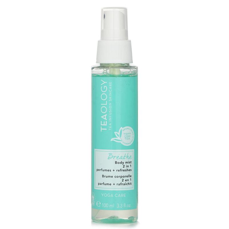 Teaology Yoga Care Breathe 2 In 1 Perfumes + Refreshes Body Mist  100ml/3.3oz