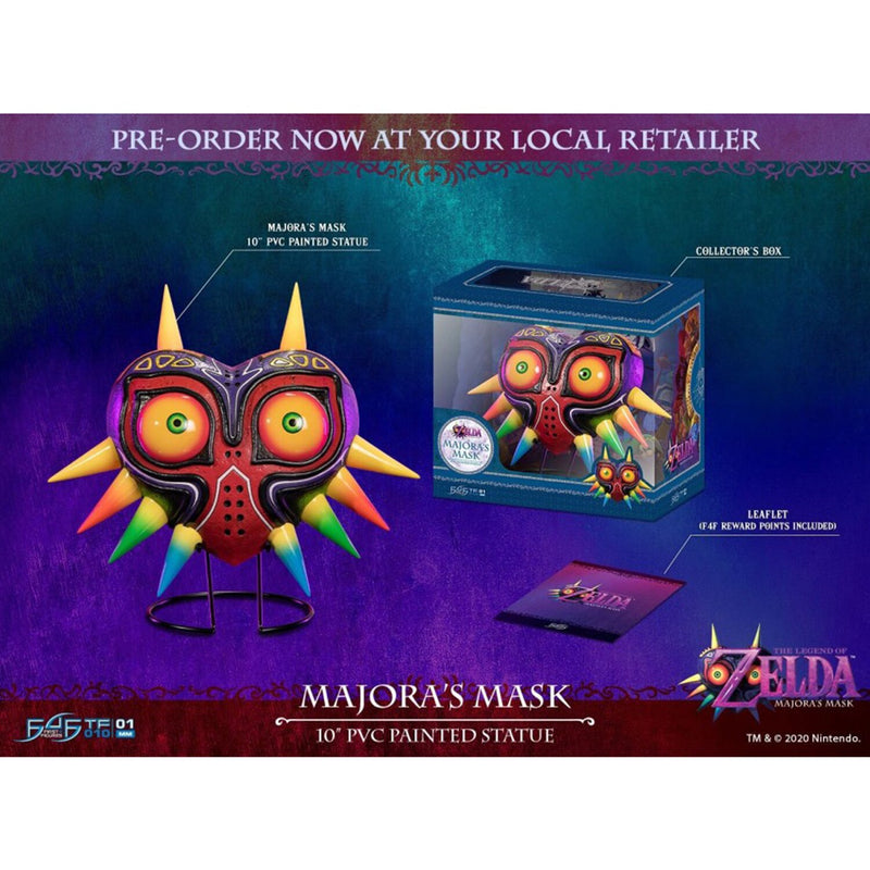 FIRST 4 FIGURES The Legend of Zelda: Majora's Mask (Standard edition)  13 x 12 x 6 in
