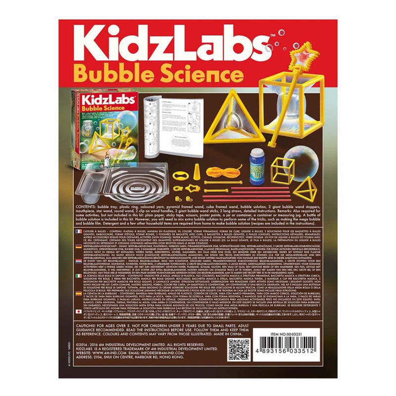 4M KidzLabs/Bubble Science  37x18x22.5mm