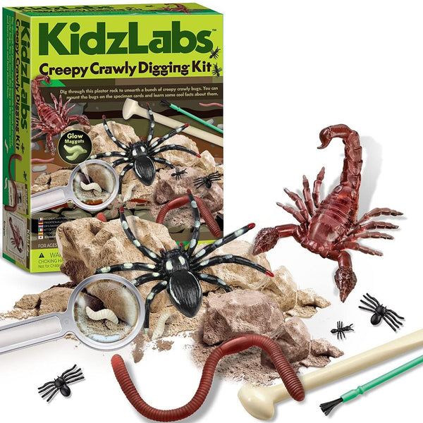 4M KidzLabs/Creepy Crawly Digging Kit  37x18x22.5mm