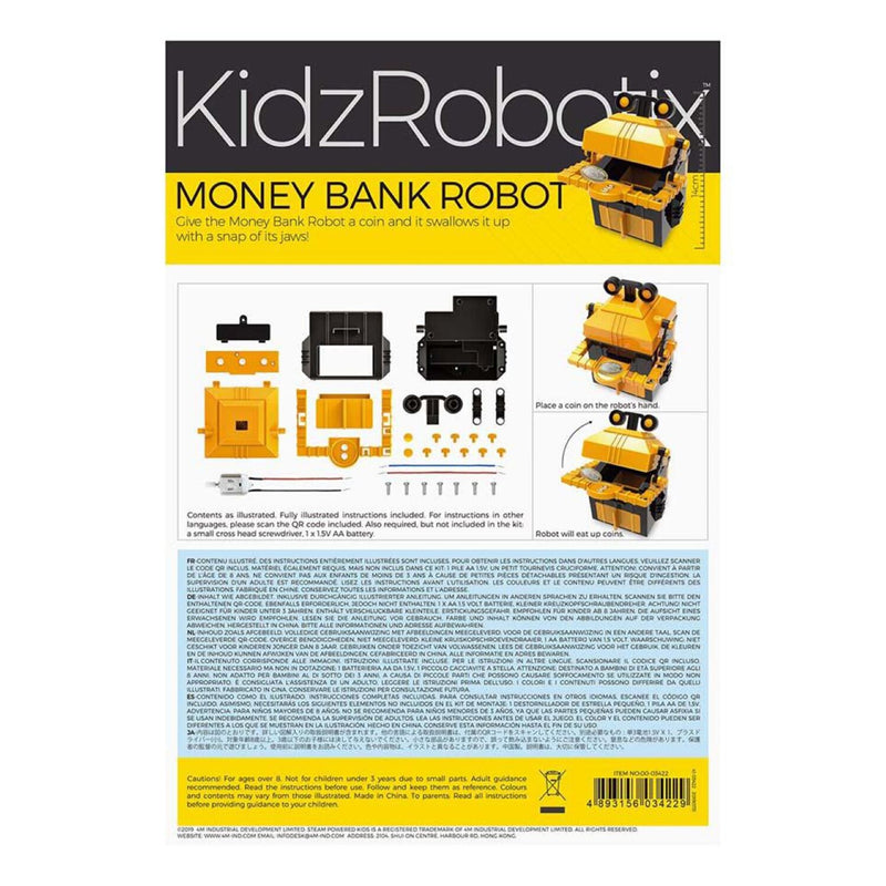 4M KidzRobotix/Money Bank Robot  39x17x25mm