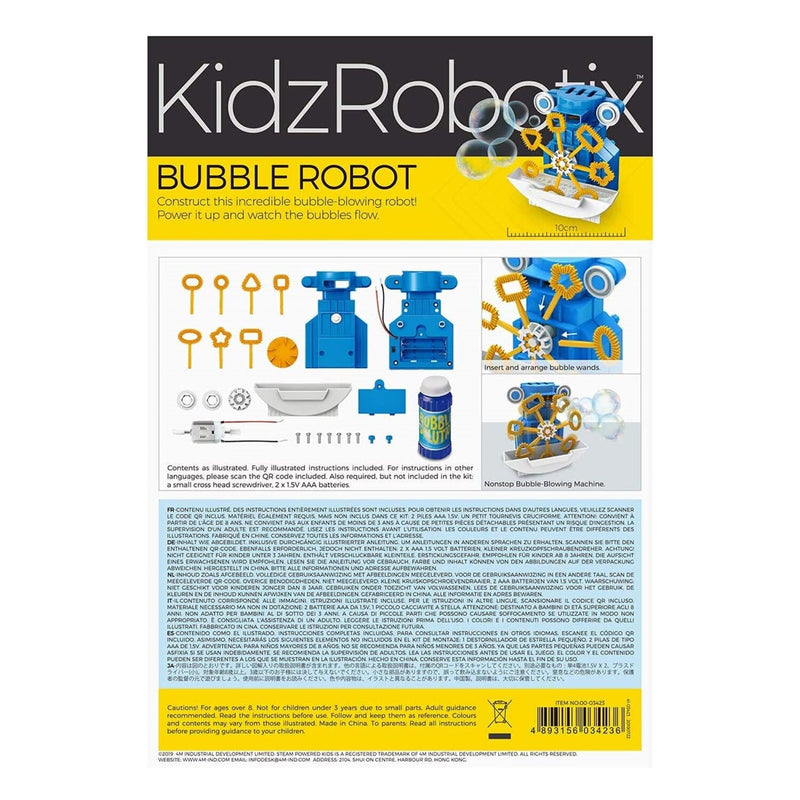 4M KidzRobotix/Bubble Robot  39x17x25mm