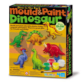 4M Mould & Paint/Glow-In-The-Dark Dinosaur  32x19x22mm