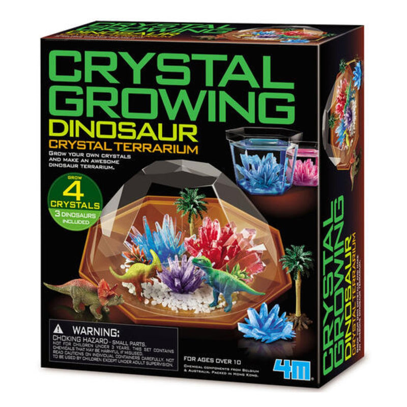 4M Crystal Growing/Dino Crystal Terrarium/US  51x25x30mm