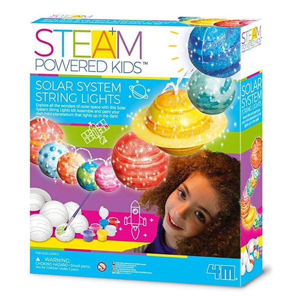 4M STEAM Powered Kids/Solar System String Lights  35x28x25mm
