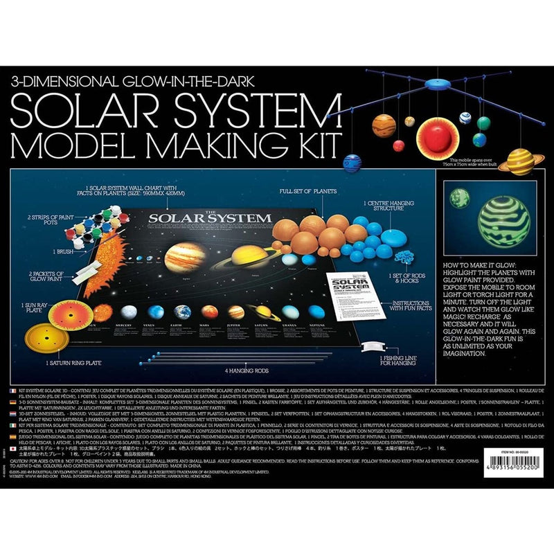 4M 3D Solar System Mobile Making Kit  41x30x39mm