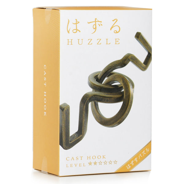 Broadway Toys Hanayama | Hexagon Hanayama Metal Brainteaser Puzzle Hook Rated Level 1  75*119*45 mm