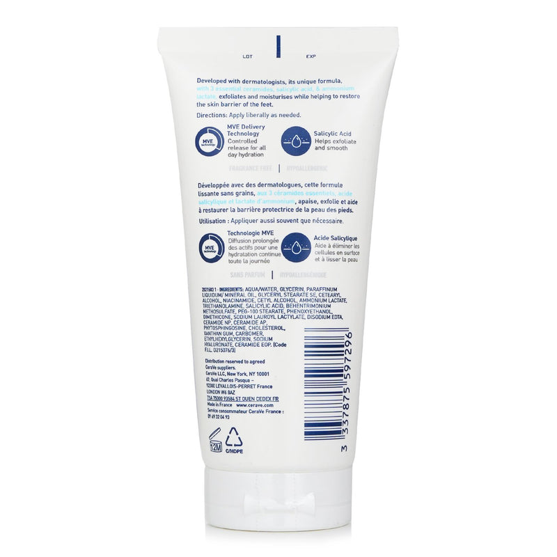 CeraVe SA Renewing Foot Cream  88ml/3oz