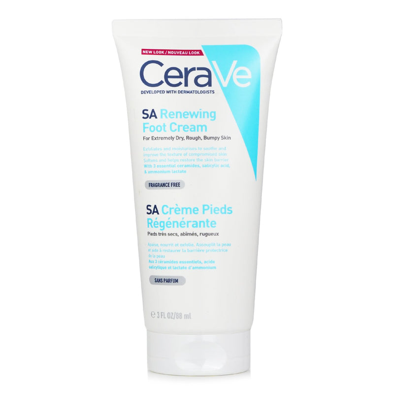 CeraVe SA Renewing Foot Cream  88ml/3oz