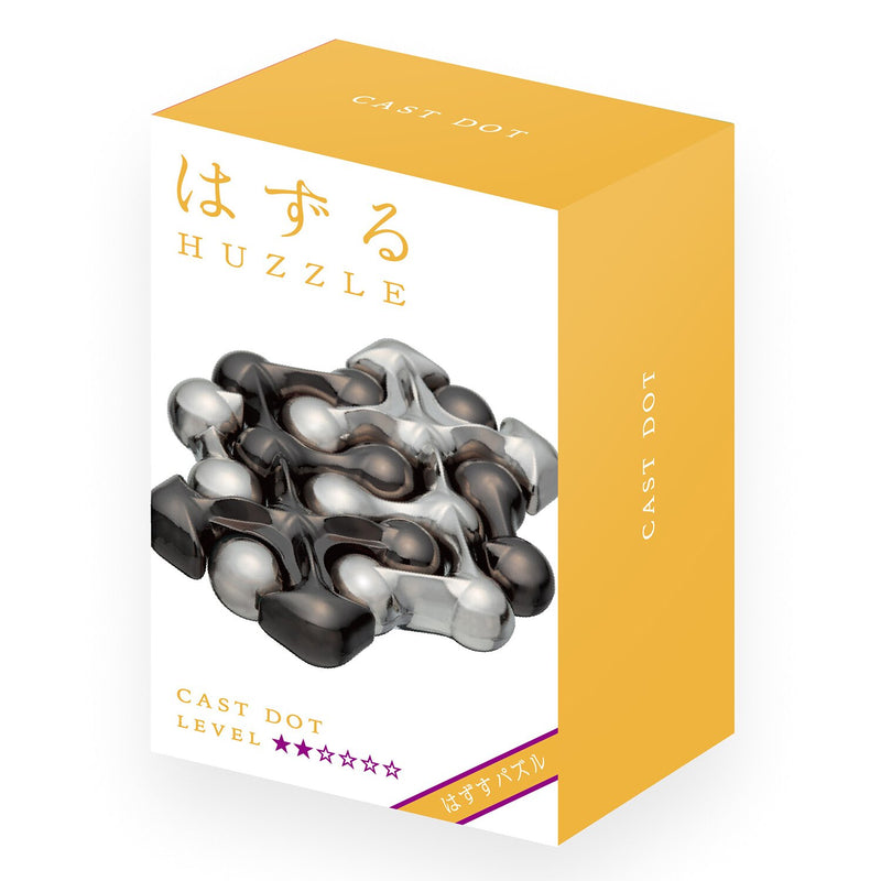 Broadway Toys Hanayama | Dot Hanayama Metal Brainteaser Puzzle Mensa Rated Level 2  75*119*45 mm