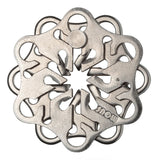 Broadway Toys Hanayama | Snow Hanayama Metal Brainteaser Puzzle Snow Rated Level 2  75*119*45 mm