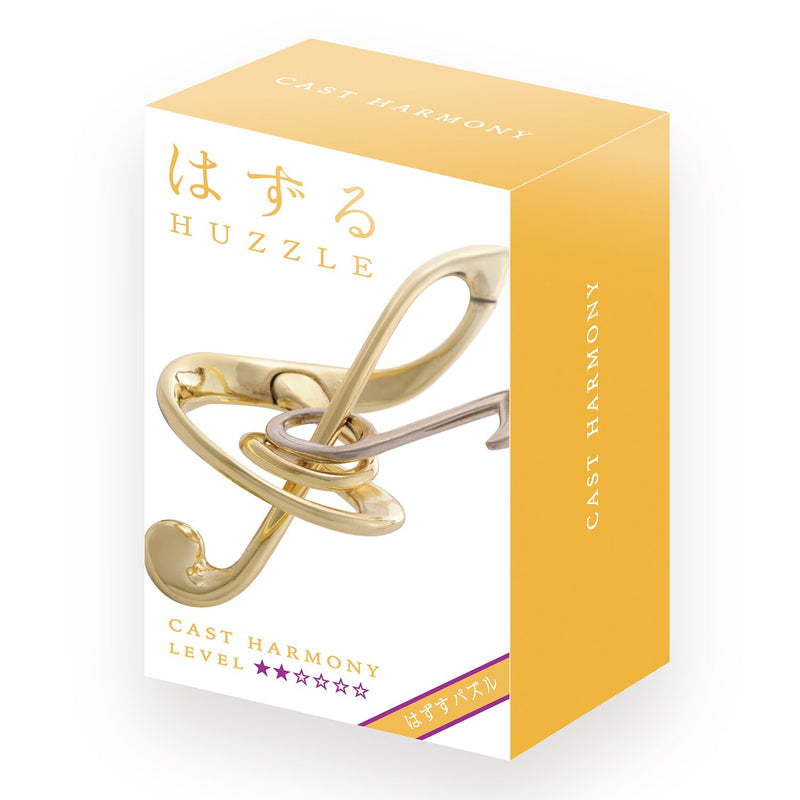 Broadway Toys Hanayama | Harmony Hanayama Metal Brainteaser Puzzle Mensa Rated Level 2  75*119*45 mm