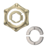 Broadway Toys Hanayama | Valve Hanayama Metal Brainteaser Puzzle Valve Rated Level 4  75*119*45 mm