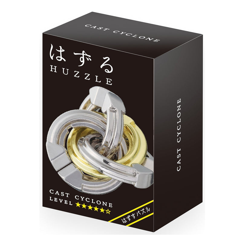 Broadway Toys Hanayama | Cyclone Hanayama Metal Brainteaser Puzzle Mensa Rated Level 5  75*119*45 mm