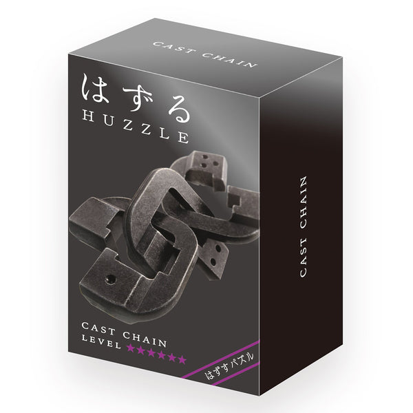Broadway Toys Hanayama | Chain Hanayama Metal Brainteaser Puzzle Mensa Rated Level 5  75*119*45 mm