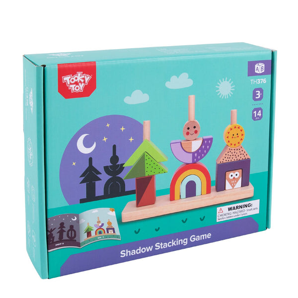 Tooky Toy Co Shadow Stacking Game  24x6x18cm