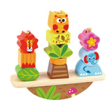 Tooky Toy Co Balance Stacker - Animals  20x7x20cm