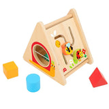 Tooky Toy Co Activity Triangle  19x14x16cm