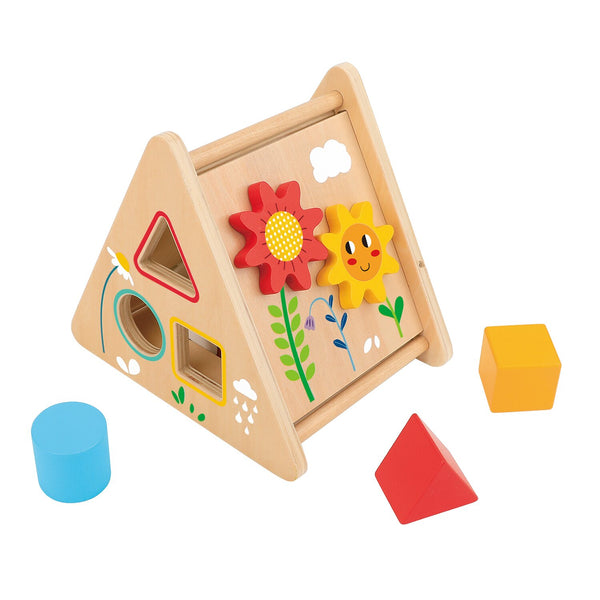 Tooky Toy Co Activity Triangle  19x14x16cm