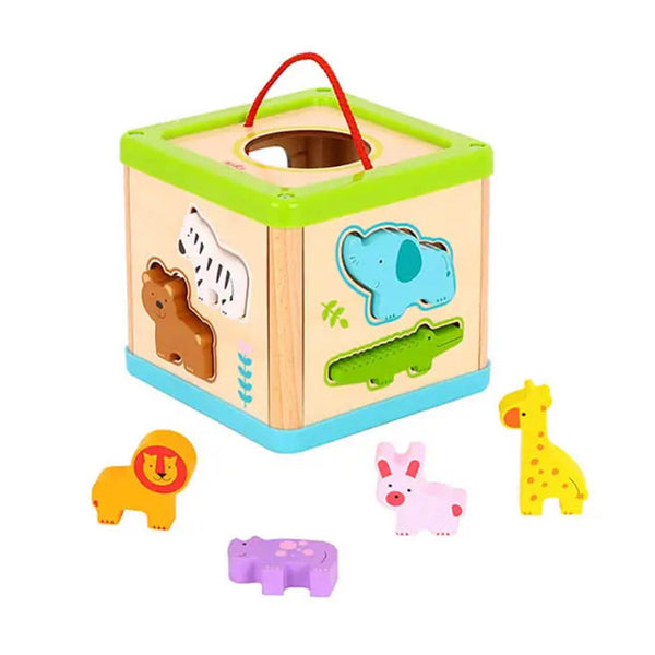 Tooky Toy Co Animal Sorter  16x16x15cm