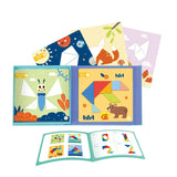 Tooky Toy Co Magnetic Tangram Play  22x22x3cm