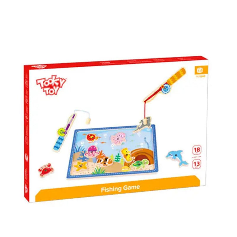 Tooky Toy Co Fishing Game  30x22x1cm