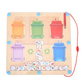 Tooky Toy Co Recycling Maze  30x30x2cm