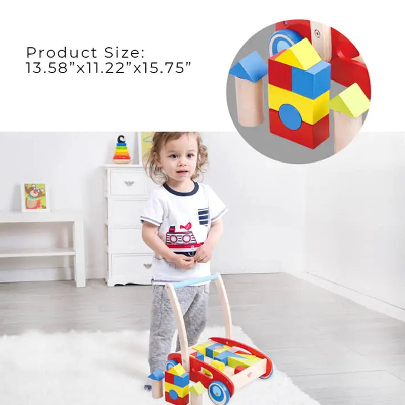 Tooky Toy Co Baby Walker  35x29x40cm