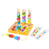 Tooky Toy Co Maze Bead Game Box  30x30x5cm