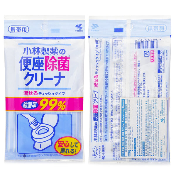 Kobayashi Kobayashi Pharmaceutical Toilet Seat Sterilization Towel Pouch - 10pcs  10pcs